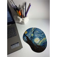 Yıldızlı Geceler Bilek Destekli Mouse Pad