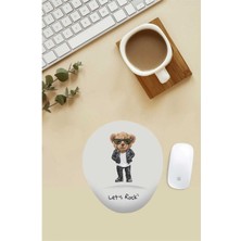 Rocker Teddy Desenli Bilek Destekli Mouse Pad