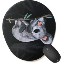 Koala Bılek Desteklı Mouse Pad - Sıyah