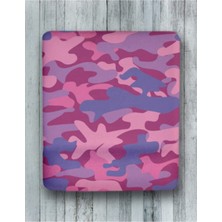 Pembe Kamuflaj Bilek Destekli Mouse Pad