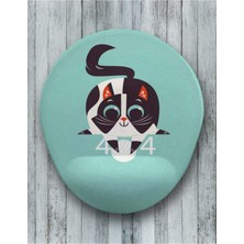 Error Oval Bilek Destekli Mouse Pad