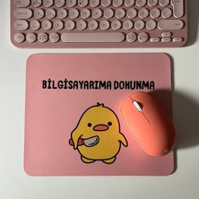 Sevimli Hediye Civciv Mouse Pad, 21X17 Cm, Kaymaz Taban, Ev, Ofis ve Oyun Için Rahat Mousepad