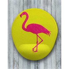 Flamingo Oval Bilek Destekli Mouse Pad