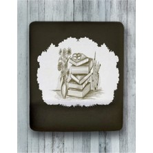 Kitaplar Bilek Destekli Mouse Pad