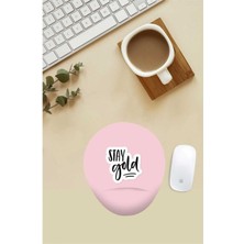 Stay Gold Yazılı Bilek Destekli Mouse Pad