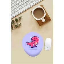 Yavru Dinazor Desenli Bilek Destekli Mouse Pad