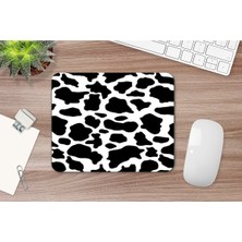 Inek Desenli, Baskılı Mouse Pad, Diktörgen Mousepad, Mause Pad, Ofis Mausepad, Kaymaz Taban