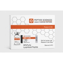 Peptide Sciences Igf-1 Lr3 – 1mg – Yüksek Saflıkta Araştırma Peptidi – 99% Purity Lyophilized Peptide