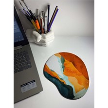 Illustrrator Çizim Bilek Destekli Mouse Pad