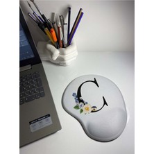 Harf Bakılı Bilek Destekli Mouse Pad