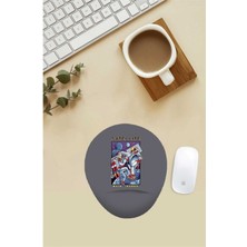 Çalışkan Astronot Desenli Bilek Destekli Mouse Pad