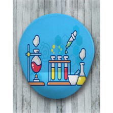 Kimyager Oval Bilek Destekli Mouse Pad