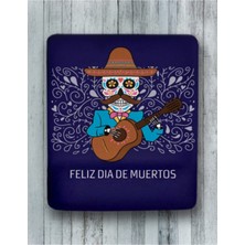 Meksikalı Iskelet Bilek Destekli Mouse Pad