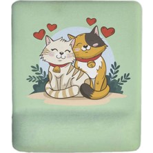 Cat Love Bilek Destekli Mouse Pad
