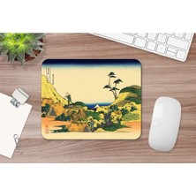 Hokusai Shimomeguro 17 x 21 cm Mouse Pad