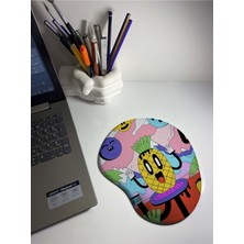 Dansçı Ananas Bilek Destekli Mouse Pad