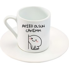 Mochi Cat Türk Kahve Fincanı