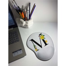 Harf Bakılı Bilek Destekli Mouse Pad