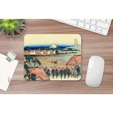 Hokusai Nakahara In The Sagami Province 17 x 21 cm Mouse Pad