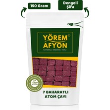 Gülçehre Yörem Afyon Saf Bitkisel Küp Atom Çayı; 7 Baharatın Tam Dengesi, Içinizi Isıtan En Doğal Mola, Glikozsuz | 150GR