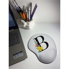 Harf Bakılı Bilek Destekli Mouse Pad