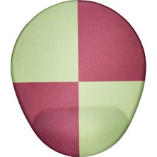 Sarı Kırmızı Mouse Pad Bilek Destekli