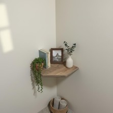 Altınbaşak Dekorasyon Çok Amaçlı Köşe Raf Mdf