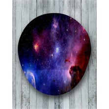 Galaksi Oval Bilek Destekli Mouse Pad