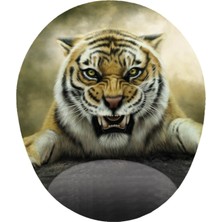 Asabi Kaplan Görselli - Bilek Destekli Mousepad