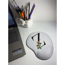 Harf Bakılı Bilek Destekli Mouse Pad