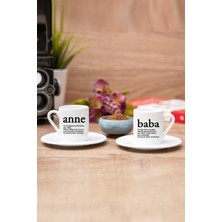 Anne Baba Kelime Anlamı Ikili Türk Kahvesi Fincanı