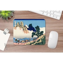 Hokusai Fuji From The Minobu River 17 x 21 cm Mouse Pad