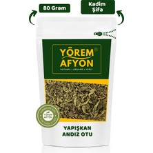 Gülçehre Yörem Afyon Manisa Akhisar Yöresinden Kadim Hekimlerin Mirası Hakiki Yapışkan Andız Otu (Inula Viscosa) | 80GR.