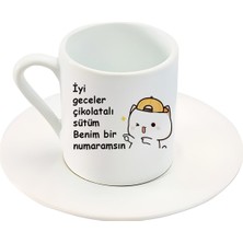 Mochi Cat Türk Kahve Fincanı