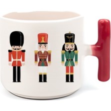 Kurşun Asker Double Türk Kahve Fincanı