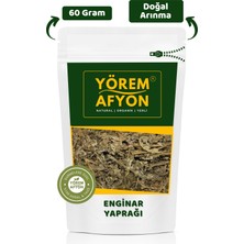 Gülçehre Yörem Afyon Doğanın Arınma Detoksu Hakiki Enginar Yaprağı (Cynara Scolymus) | 60GR.