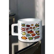 En Iyi Yıl Yılbaşı Yeni Yıl ve Noel Hediyesi Konsepti4 Baskılı Şık Baskılı Çay Kahve Fincanı