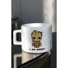 I Am Groot Tasarım Baskılı Çay Kahve Fincanı