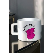 En Iyi Yıl Yılbaşı Yeni Yıl ve Noel Hediyesi Konsepti3 Baskılı Şık Baskılı Çay Kahve Fincanı