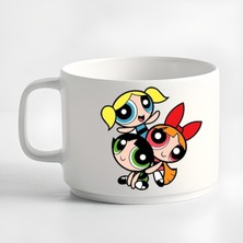 Çay Kahve Espresso Fincanı Powerpuff Girls Fincan Kupa 180 ml