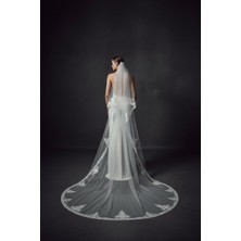 S&G Gelinlik 3 Metre Uzunluğunda Rahibe Duvak