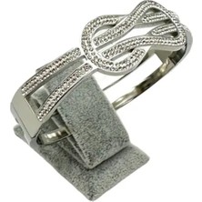 Sezgin Kutu ve Aksesuar Mini Tekli Kelepçe Bileklik Standı Gri