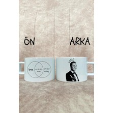 Serdar Ortaç ve Yüreğinden Yaralı Tasarımlı Çay Kahve Fincanı