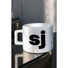 S ve J Tasarımlı Çay - Kahve Fincanı