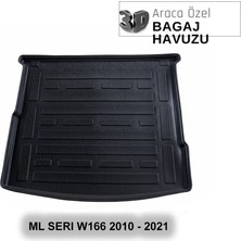 Elorcar Mercedes ml Serıes W166 2010 - 2021 3D Bagaj Havuzu