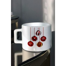 En Iyi Yıl Yılbaşı Yeni Yıl ve Noel Hediyesi Baskılı Çay Kahve Fincanı