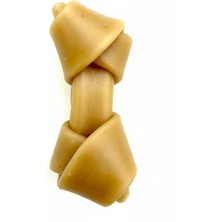 Tasma Market 4 Adet 5 cm Naturel Pres Hakiki Sığır Derisi Köpek Kemiği – Küçük Irk Diş Kaşıma Kemiği