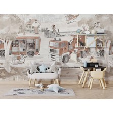 Grown Köpek Itfaye Ekibi Çocuk Odası Duvar Kağıdı