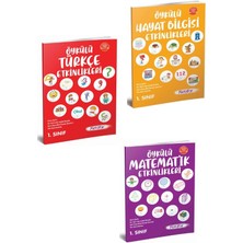 Karma Kitaplar 1. Sınıf 2.dönem Öykülü Ders Etkinlikleri Seti 3 Lü (Tür-Mat-H.bil) Metafor Yayınları
