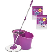 Parex Tornado Otomatik Temizlik Seti ve 4'lü Yedek Mop Paketi